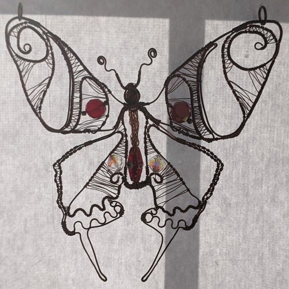 Artisan Suncatcher Butterfly Ornament - Picture 3 of 11